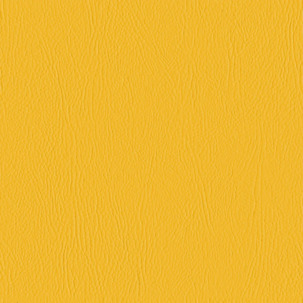 Sintético Para Sofá e Estofado Coroprime 9194/5625 Liso Amarelo Canário - Largura 1,40m