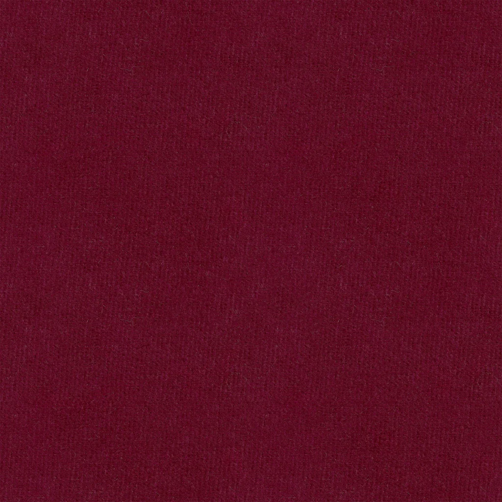 Tecido Para Sofá e Estofado Veludo Botino 10 Vermelho - Largura 1,40m - BOTI-10