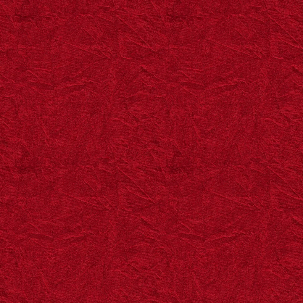 Tecido Para Sofá e Estofado Veludo Amassado 08 Vermelho - Largura 1,40m - VAM-08