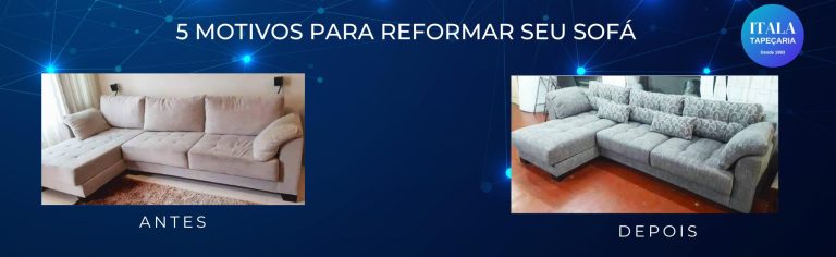 5 motivos para reformar seu sofá